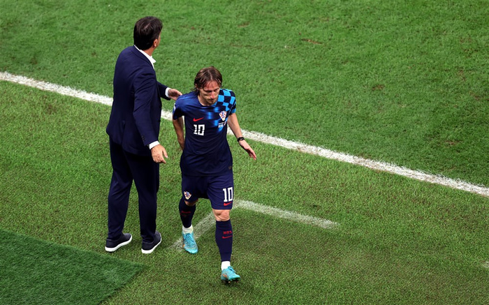 Luka Modric og hans menn áttu engin svör við Argentínumönnum