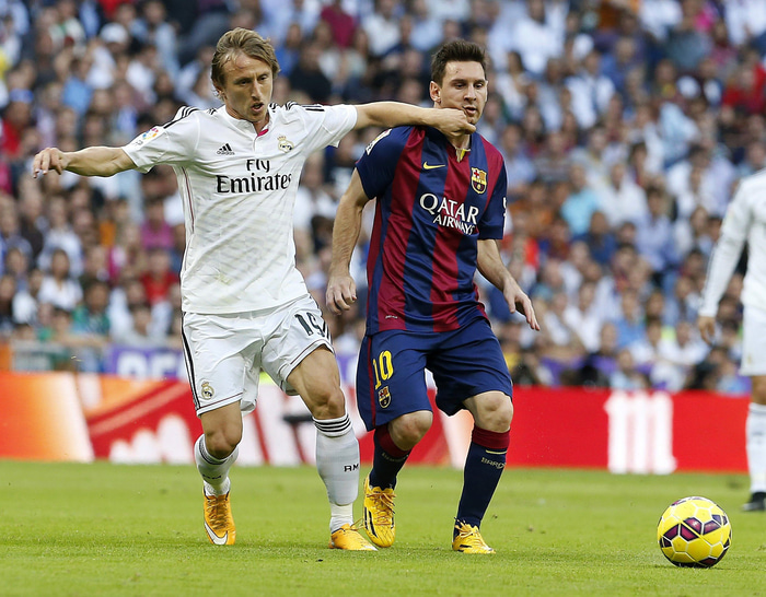 El Clasico í október 2014.