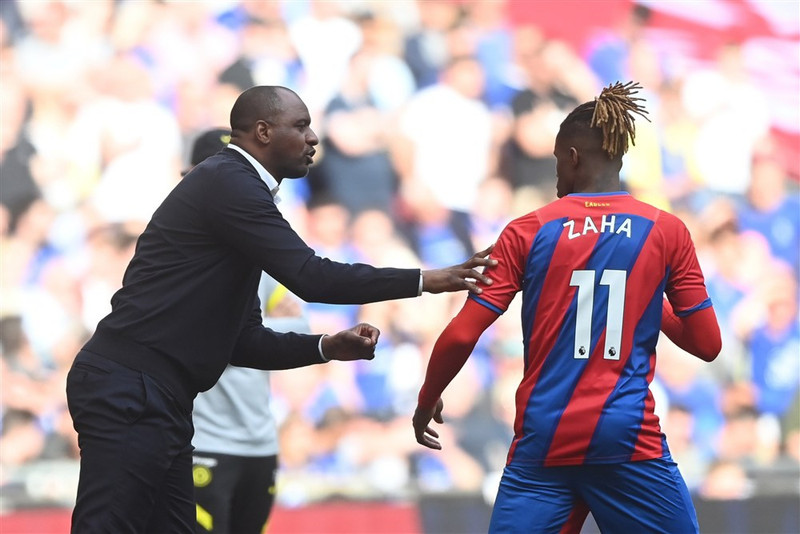 Patrick Vieira, stjóri Crystal Palace.