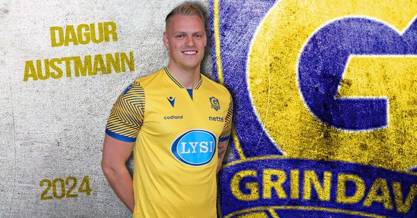 Dagur Austmann skrifaði undir tveggja ára samning við Grindavík