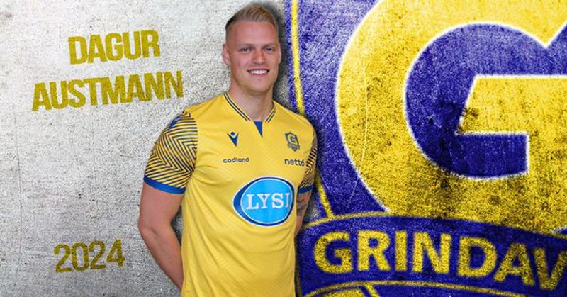 Dagur Austmann skrifaði undir tveggja ára samning við Grindavík