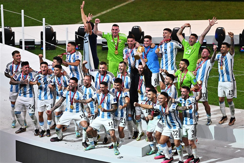Myndir: Messi lyfti bikarnum sem hann hefur alltaf þráð