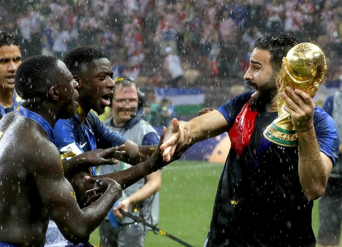 Adil Rami vann HM 2018