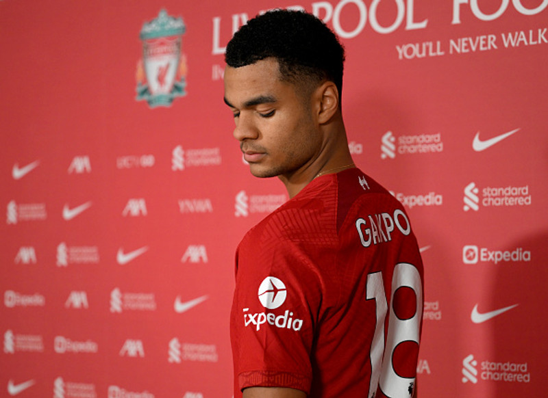 Félagaskipti Gakpo til Liverpool vöktu mikla athygli.
