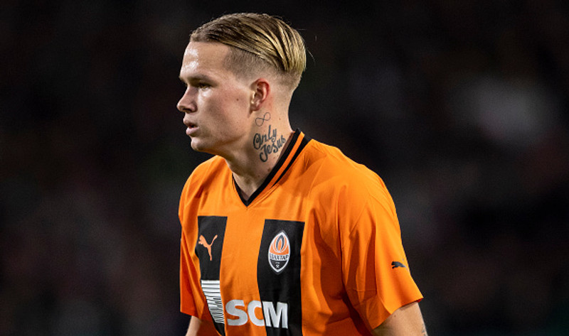 Arsenal reynir að ná samkomulagi við Shaktar Donetsk um Mudryk.