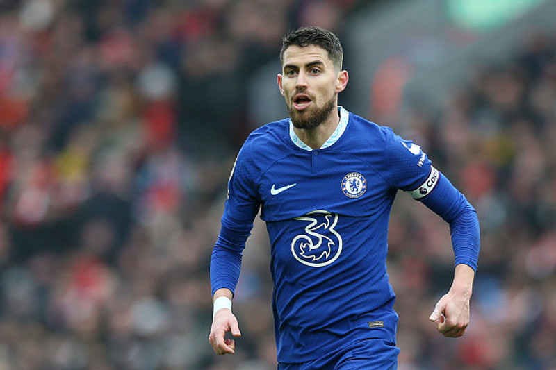 Jorginho er á leið til Arsenal.