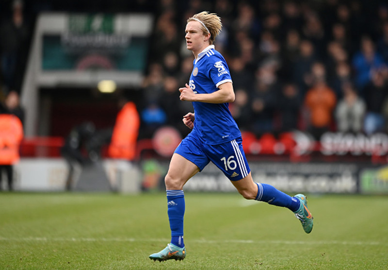 Hákon og Victor Kristiansen léku saman hjá FCK.