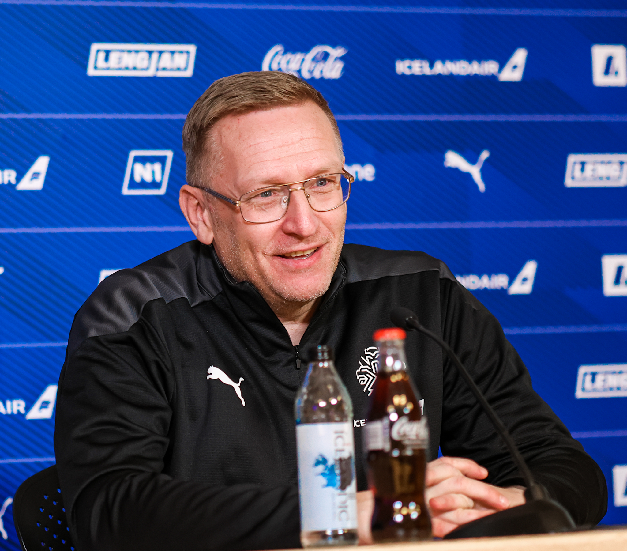 Þorsteinn Halldórsson, landsliðsþjálfari.