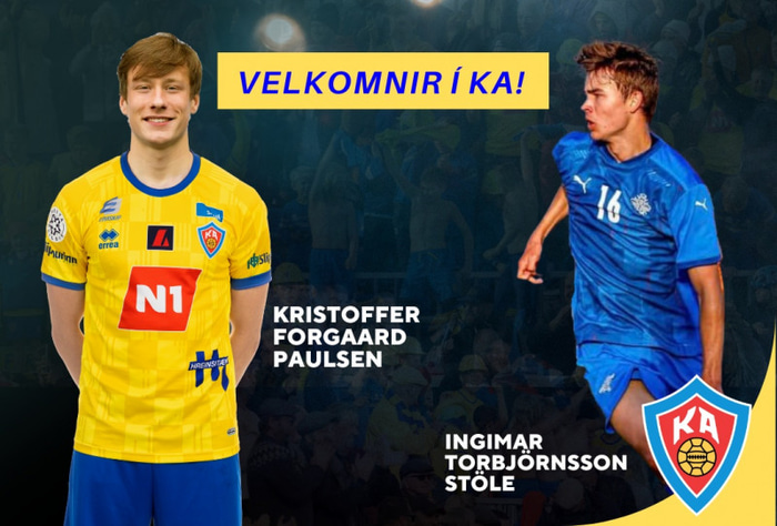 Kristoffer og Ingimar komu saman frá VIking.