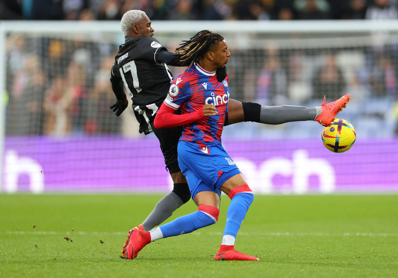 Jeffinho í æfingaleik gegn Crystal Palace á undirbúningstímabilinu.