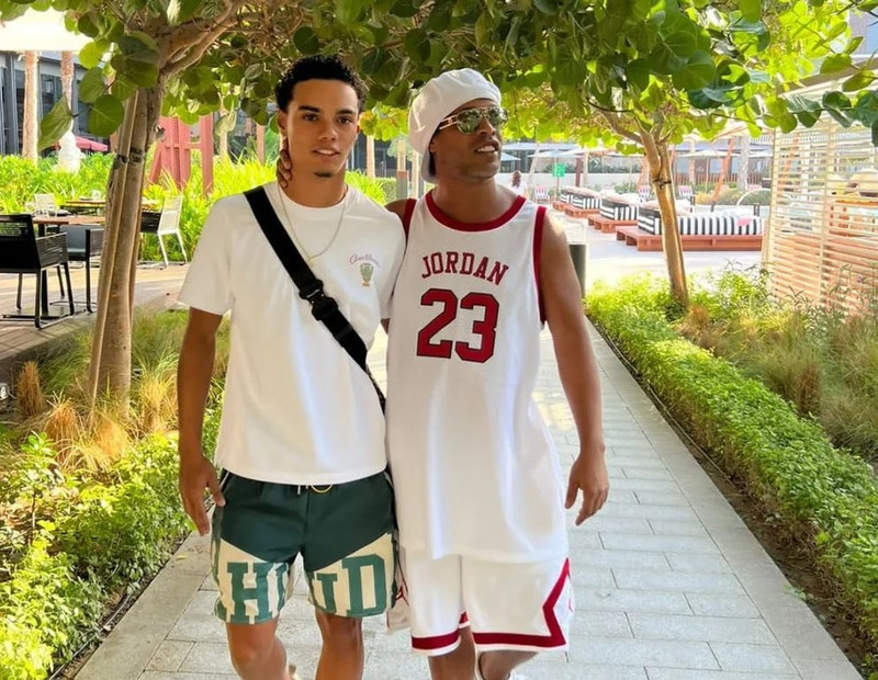 Joao Mendes og Ronaldinho.