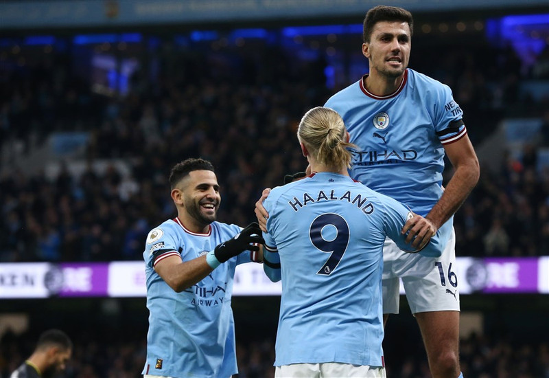 Rodri kom Man City yfir - Lukaku kom í veg fyrir jöfnunarmark