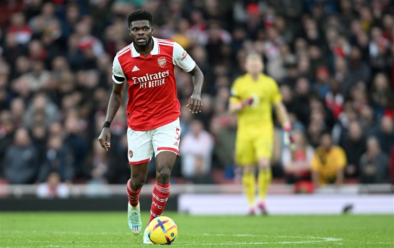 <b>Miðjumaður: Thomas Partey (Arsenal)</b> - Skoraði og vann svo dýrmæta vinnu fyrir liðið.