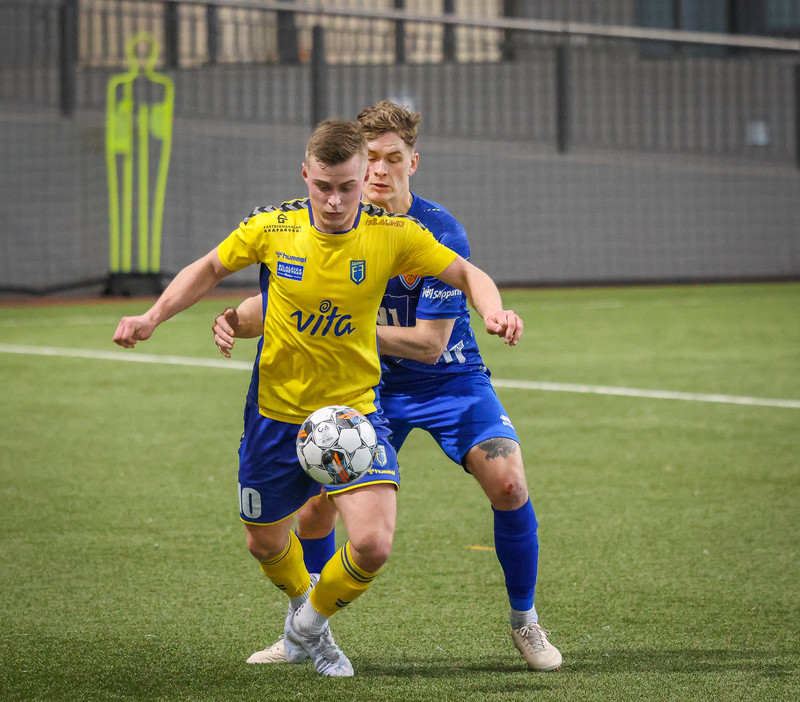 Axel Freyr Harðarson er leikmaður umferðarinnar.