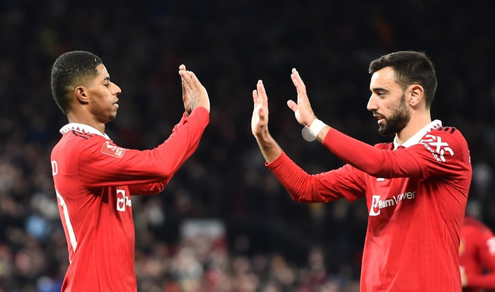 Rashford og Fernandes