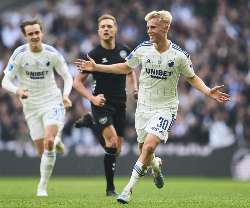 Hákon Arnar Haraldsson hefur farið með himinskautum fyrir FCK.