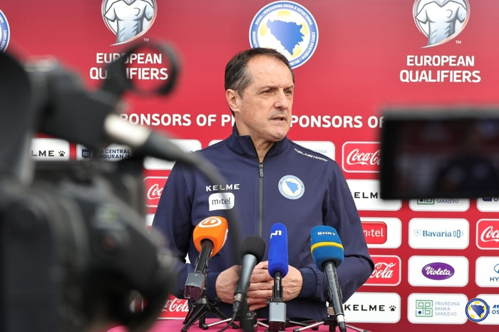 Landsliðsþjálfarinn Hadzigebic.