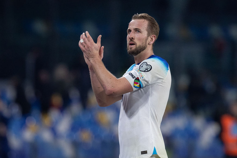 Harry Kane er fyrirliði enska landsliðsins.
