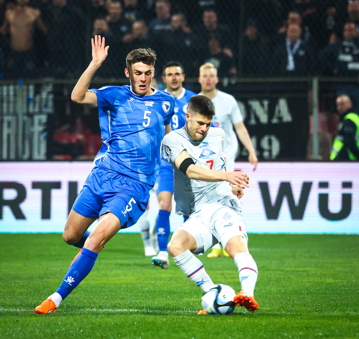 Í baráttunni við Jóa Berg.