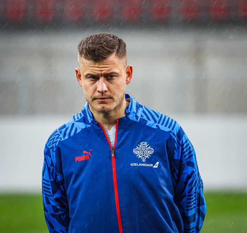 Myndaveisla frá sjö marka sigri Íslands í gær