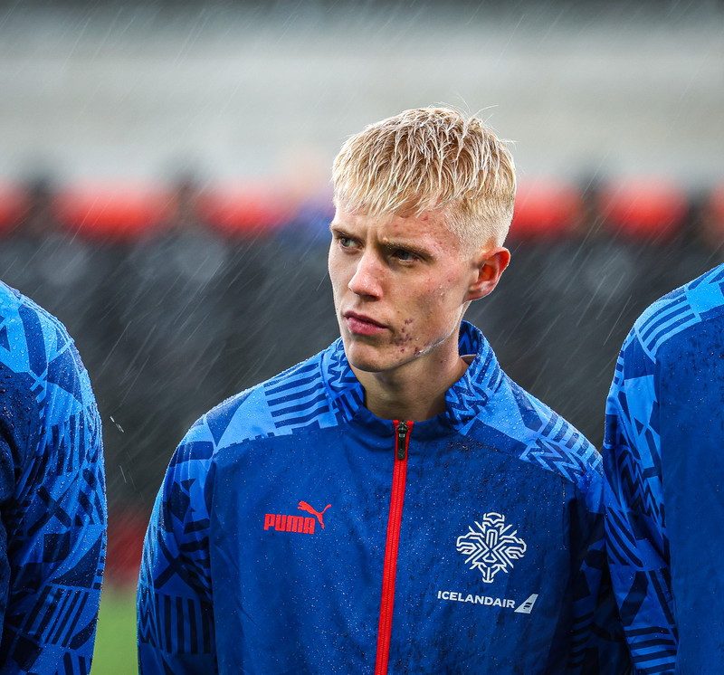Myndaveisla frá sjö marka sigri Íslands í gær