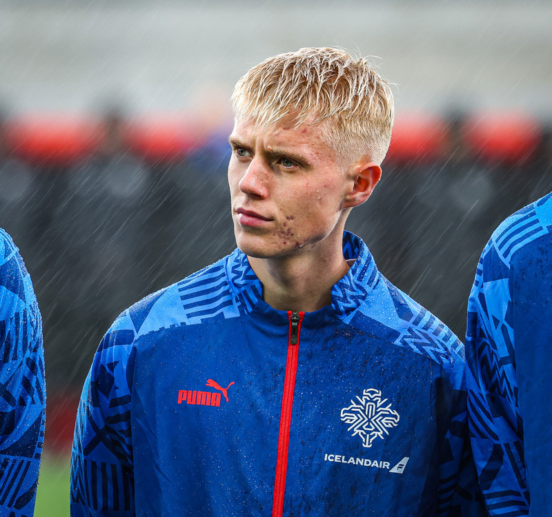 Myndaveisla frá sjö marka sigri Íslands í gær