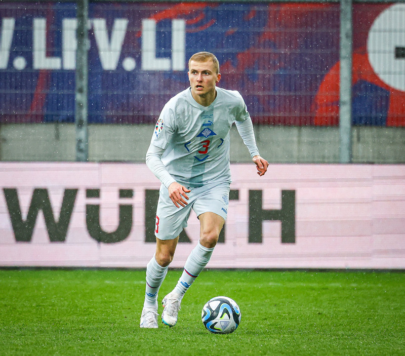 Myndaveisla frá sjö marka sigri Íslands í gær