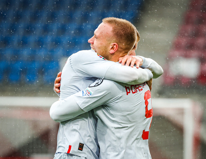 Myndaveisla frá sjö marka sigri Íslands í gær
