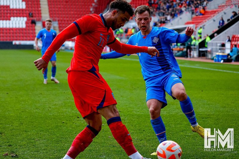 Myndaveisla: U19 vann England