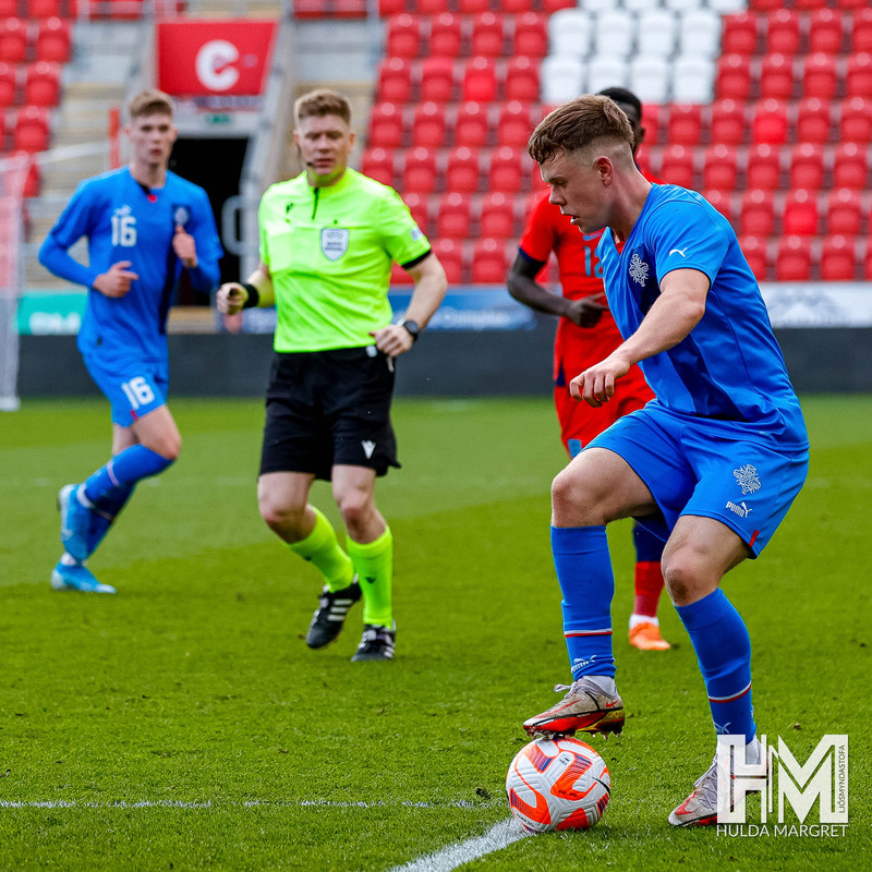 Myndaveisla: U19 vann England