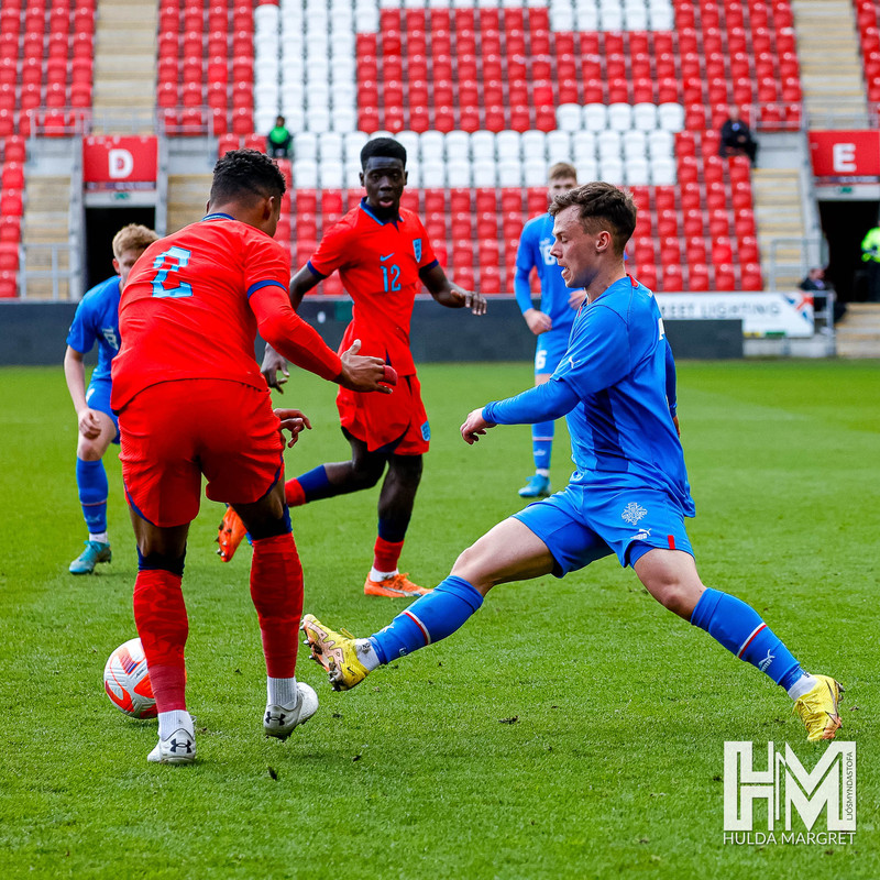 Myndaveisla: U19 vann England