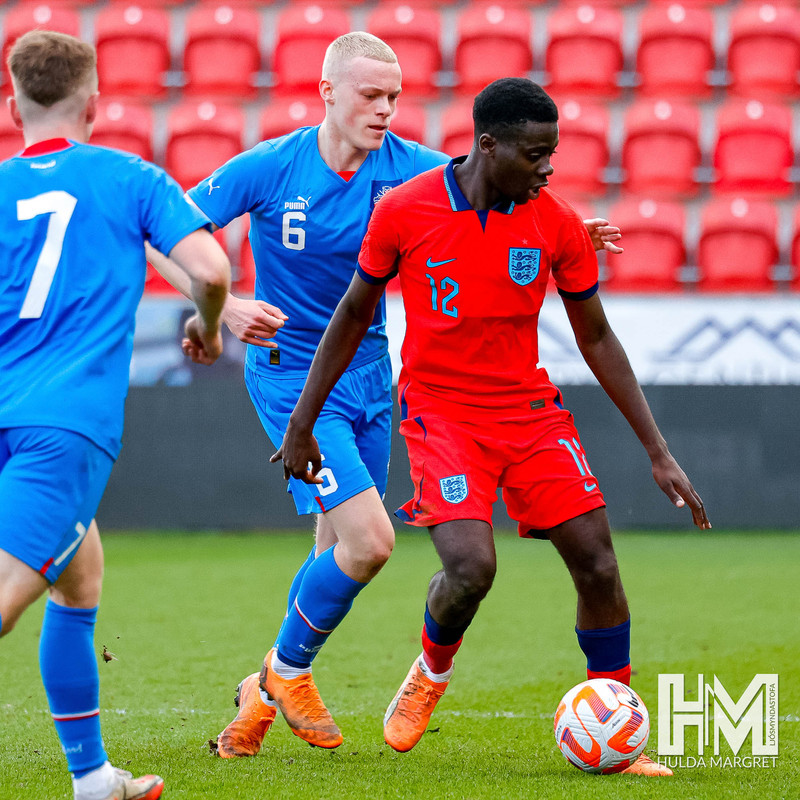 Myndaveisla: U19 vann England