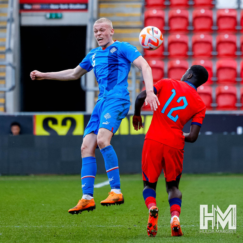 Myndaveisla: U19 vann England