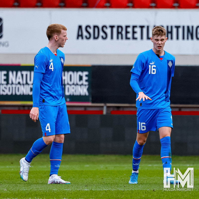Myndaveisla: U19 vann England