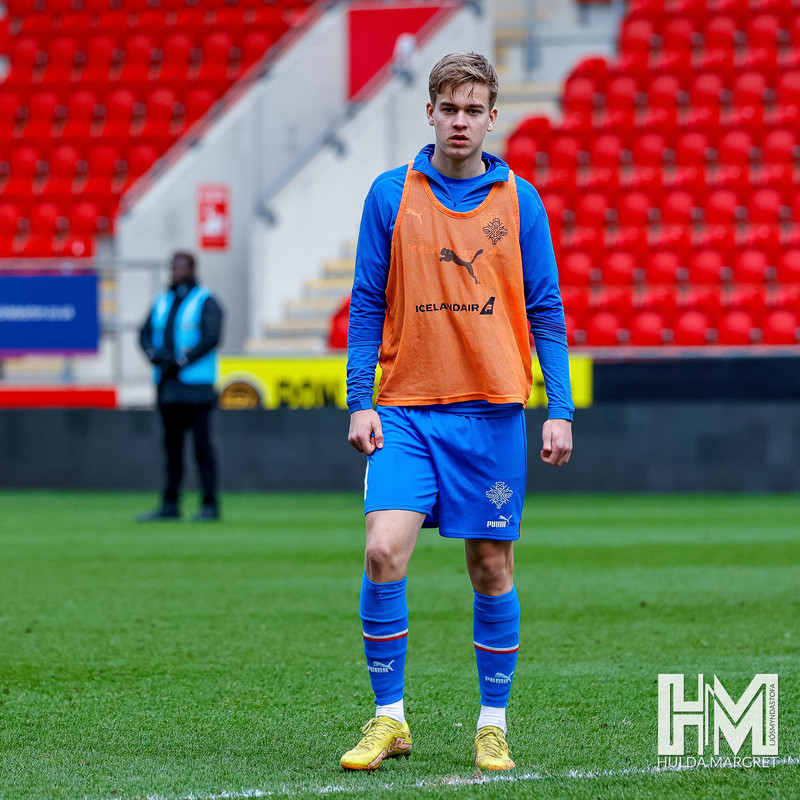 Myndaveisla: U19 vann England