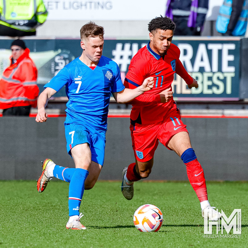 Myndaveisla: U19 vann England