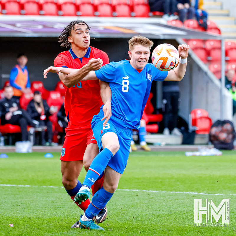 Myndaveisla: U19 vann England