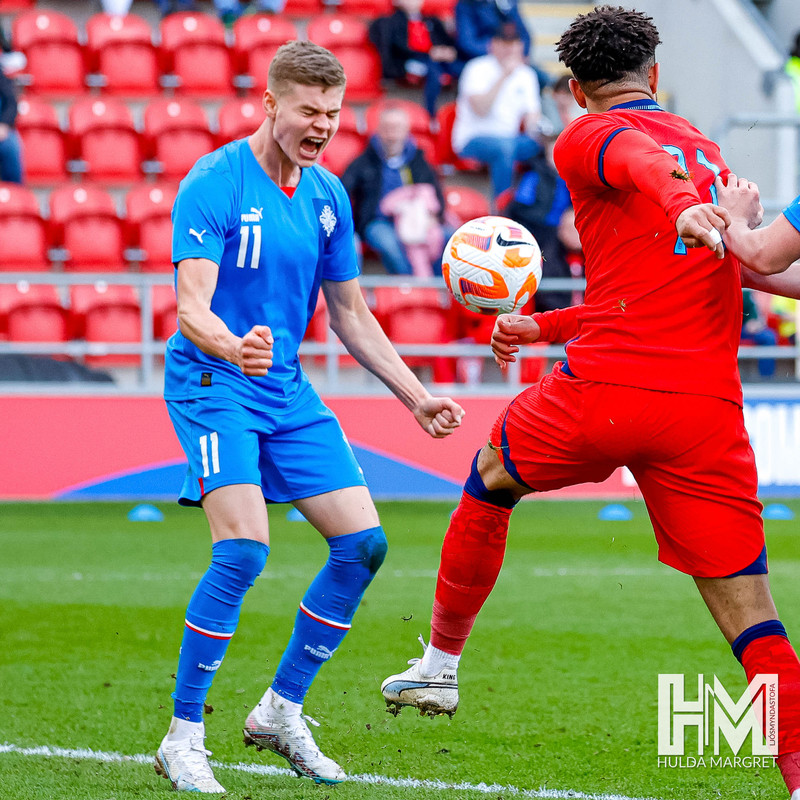 Myndaveisla: U19 vann England