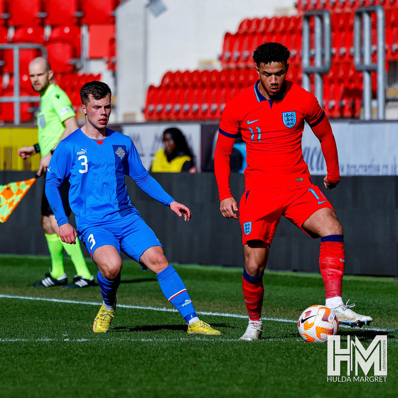 Myndaveisla: U19 vann England
