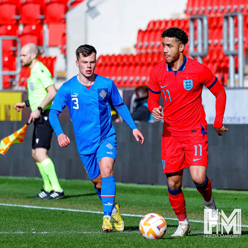 Myndaveisla: U19 vann England