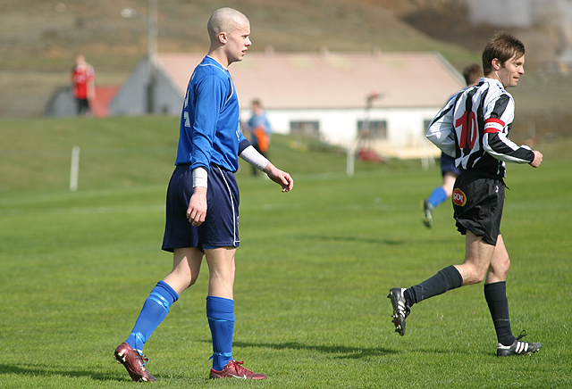 Hákon Andri í leik með Hamar í fyrra.