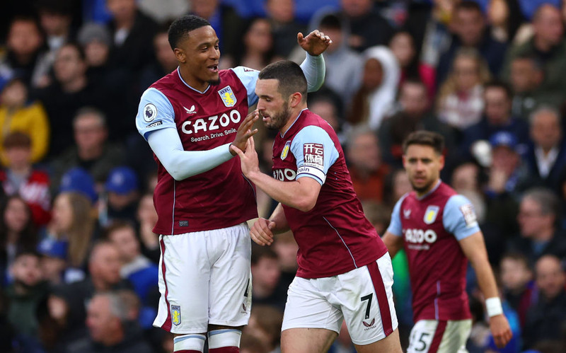 John McGinn skoraði glæsilegt mark í síðari hálfleik
