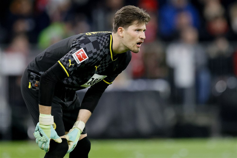 Gregor Kobel, markvörður Dortmund.