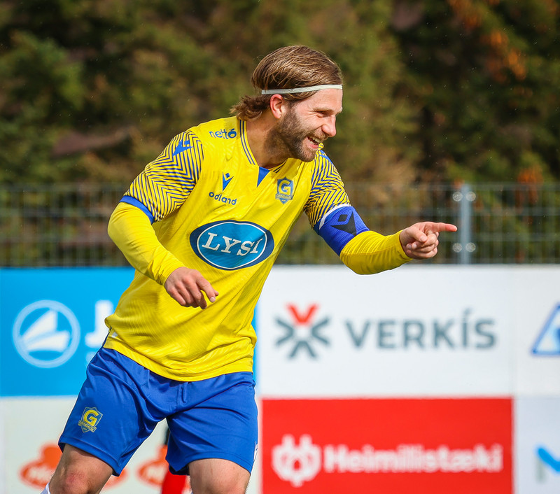 Ásgeir Örn er ágætur í fótbolta.