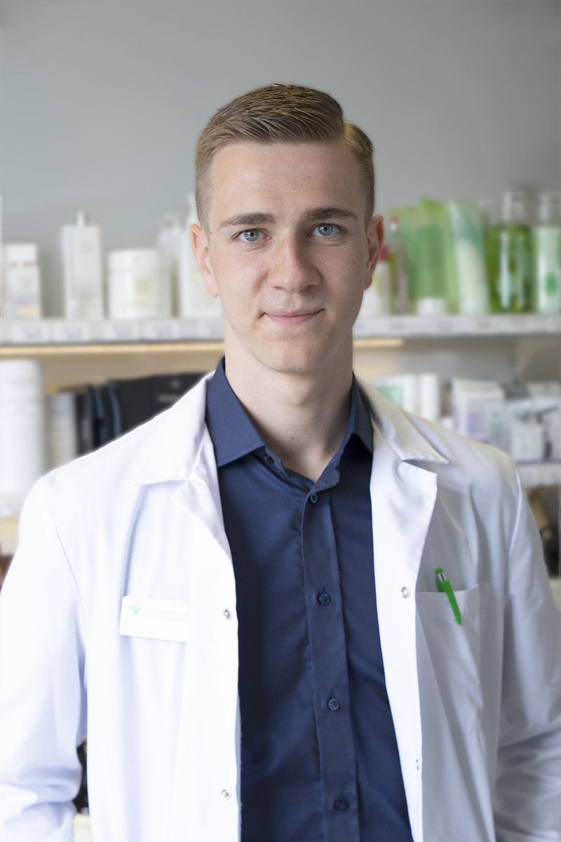 Brynjar Atli er í meistaranámi í lyfjafræði.