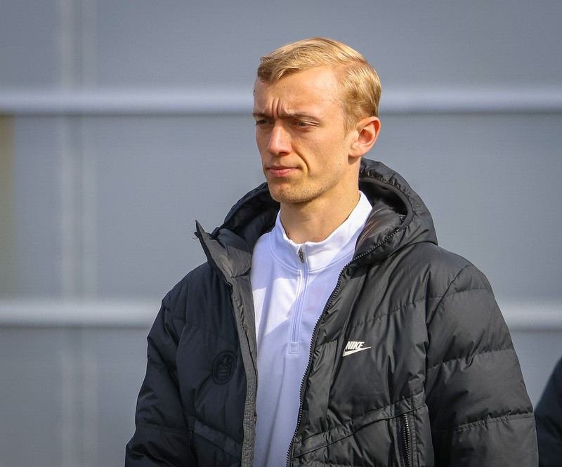 Pontus Lindgren var með KR í Reykjanesbæ um síðustu helgi og snýr aftur þangað með ÍA á morgun.
