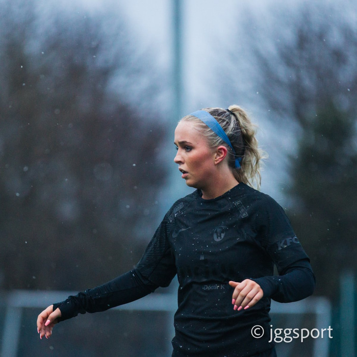 Hildigunnur Ýr Benediktsdóttir skoraði mark FH.