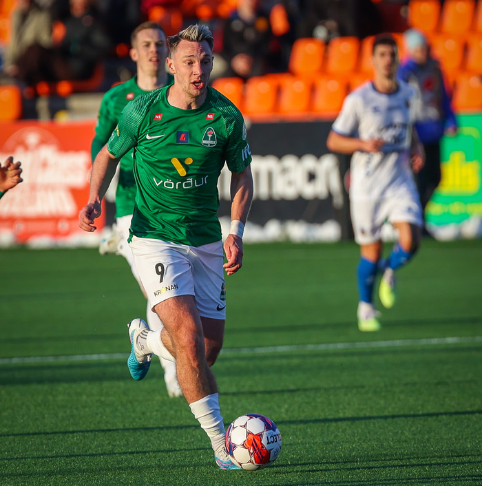 Patrik Johannesen skoraði fyrir Blika