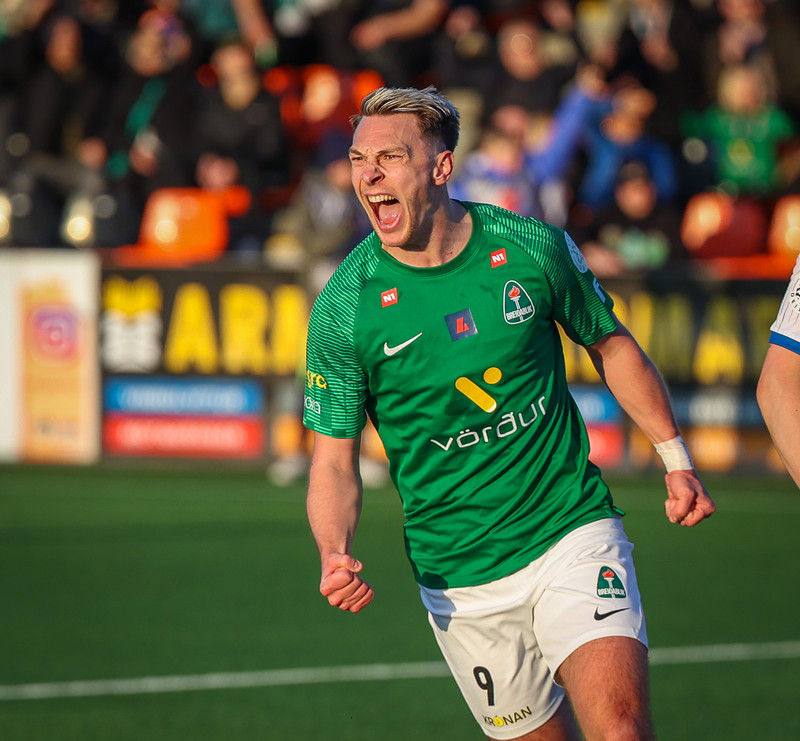 Patrik: „Þú tekur ekki þessa spyrnu" og ég setti hann bara í skeytin