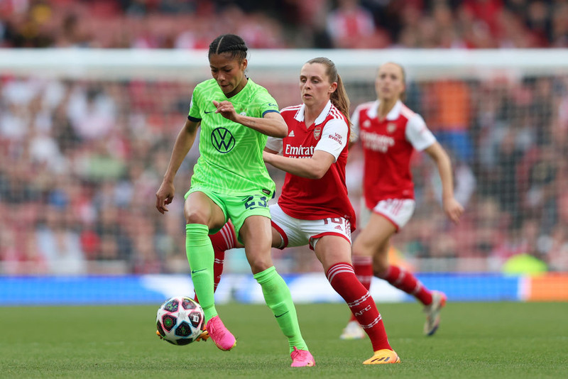 Sveindís skoraði fyrir Wolfsburg